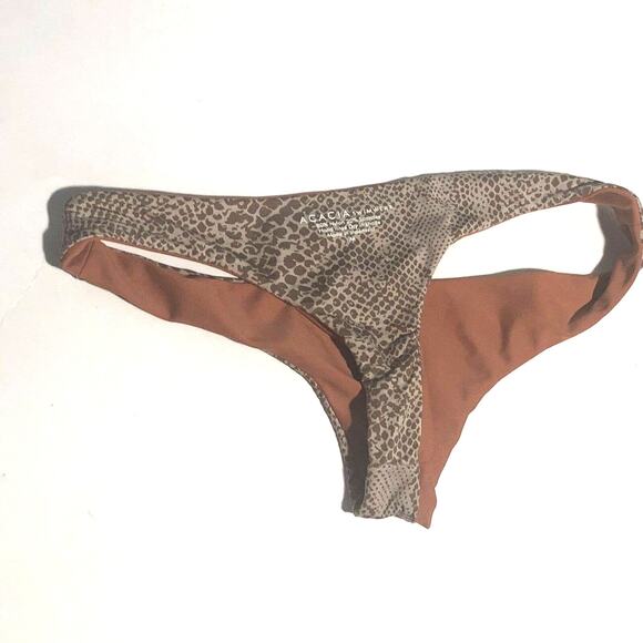 $220 Acacia Swim tankini Bikini Swimwear Panama 2pc Set Cheeky Sz Top P Bottom M - Picture 9 of 11